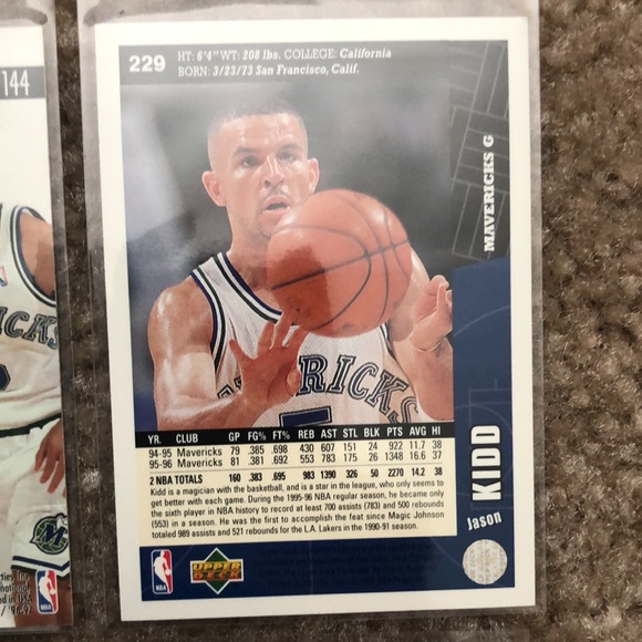 Jason Kidd Dallas Mavericks Basketball Card Lot - Picture 13 of 16